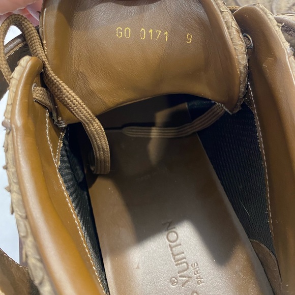 Louis Vuitton Mens 9 Python Alcapulco High Top Trainer Sneakers - Picture 8 of 9